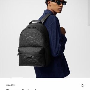 Louis Vuitton Black Monogram Backpack